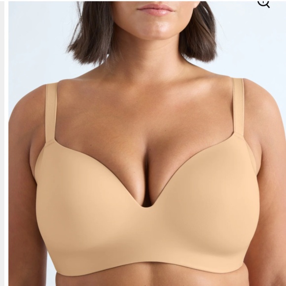 Knix Wingwoman Wireless Bra Size 44D in Warm Sand - Picture 1 of 7